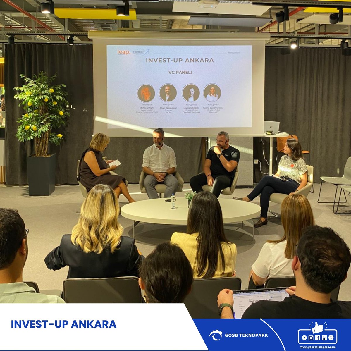 Invest-Up Ankara | Ankara TEKMER

Yatırım stratejilerinin ve girişimcilik ekosisteminin ele alındığı, girişimci–yatırımcı buluşmalarına ev sahipliği yapan Invest-Up Ankara etkinliğinde biz de GOSB Teknopark olarak yerimizi aldık.

AR-GE Müdürümüz Ergün Alver ve Girişim Ofisi