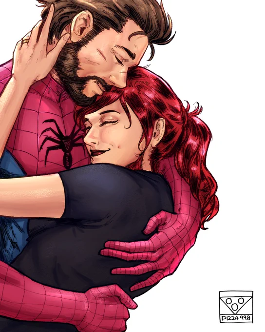 Peter and MJ from Ultimate Spider-Man!!!