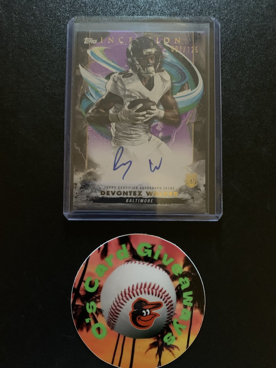Rob the Plumber (@bestmec01) on Twitter photo Ravens game #2 giveaway! At the conclusion of the Ravens/Brown game. I’ll be randomly selecting a winner for this Inception Dez Walker RC auto /125. Brought to you by a gracious donation from <a href="/OsCardGiveAways/">O’s Card Giveaways</a>! Like and Reply to enter! Go Ravens! Ravens game #2 giveaway! At the conclusion of the Ravens/Brown game. I’ll be randomly selecting a winner for this Inception Dez Walker RC auto /125. Brought to you by a gracious donation from <a href="/OsCardGiveAways/">O’s Card Giveaways</a>! Like and Reply to enter! Go Ravens!
