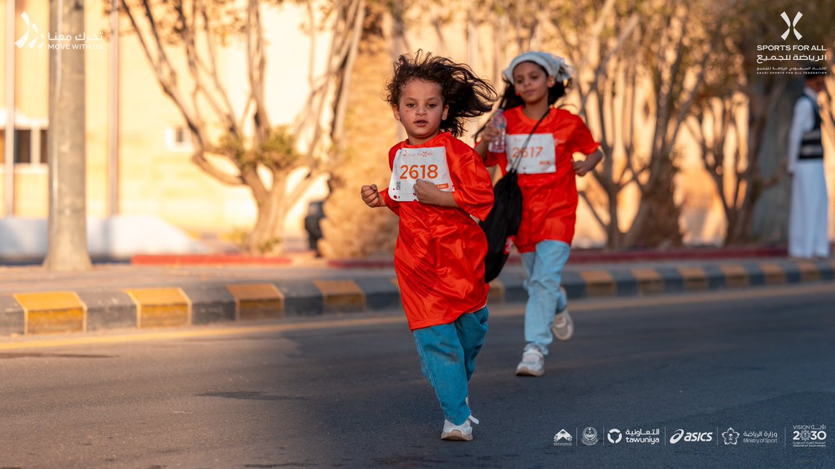 طاقة أبطالنا، تعكــس شغف الجيل الواعد 🤩
📸 #تحرك_معنا في #عرعر