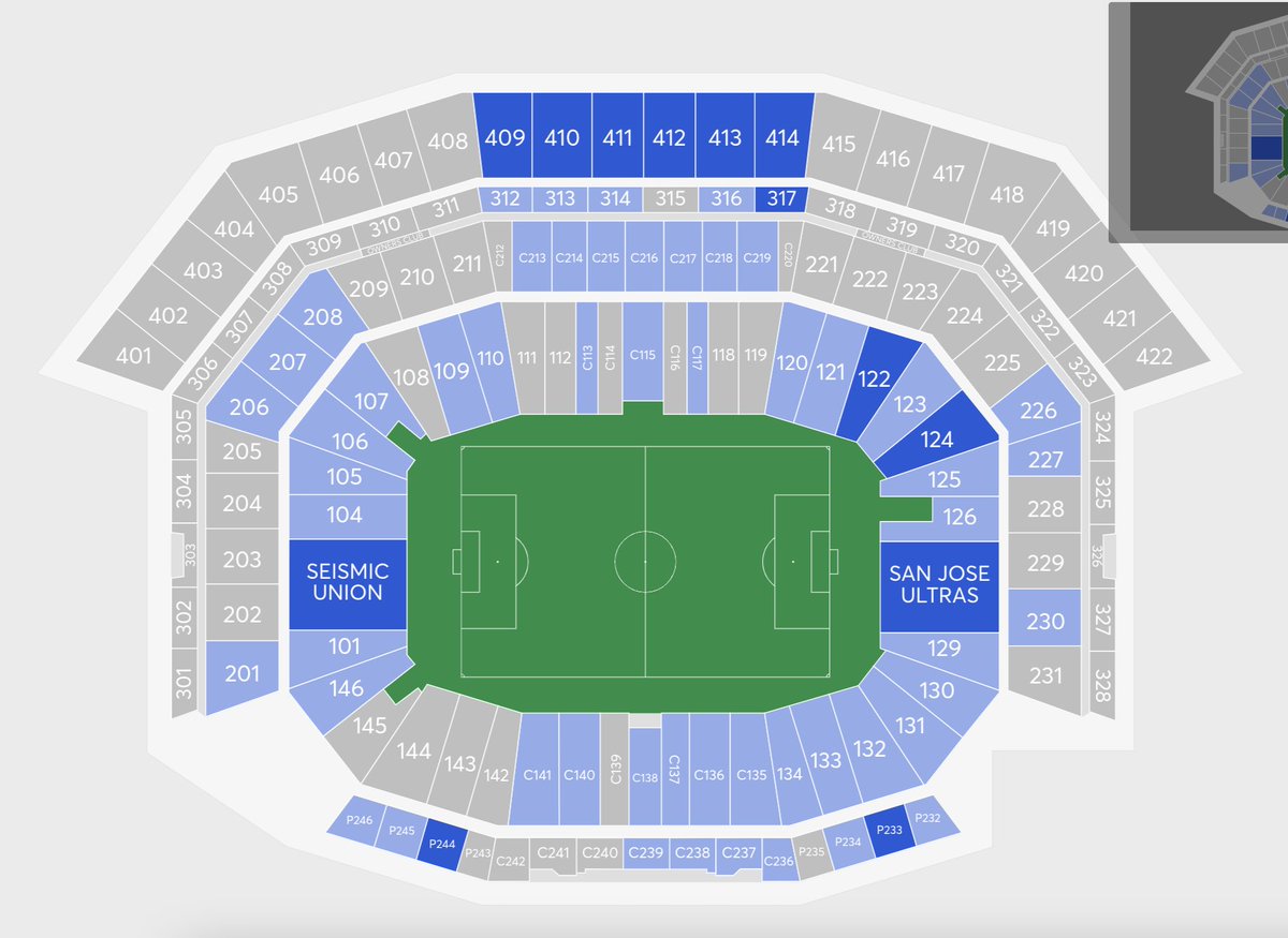 A live look at the ticket sales the morning of the San Jose Earthquakes versus LAFC match at Levi's Stadium. A ton of sections with fewer than 30 tickets available. This stadium is going to be packed, so make sure you arrive early!

#LAFC #QUAKES74 #BayArea #SJ #SF