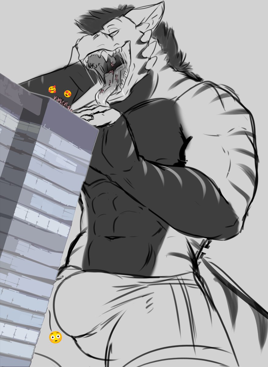[Wip]Funny how just opening my mouth turns so many people into hopeless admirers~ haha I know I know… it’s hard to resist. One look inside and suddenly you all want to be mine. Come on, don’t keep me waiting~ ;)

Don’t worry, I’ll make it worth it~😏

#Furryart #MacroArt #Vore