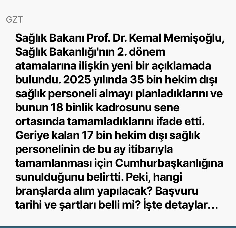 ilknur maviş (@ilknurmavis) on Twitter photo Eylül Ayı içinde 17.000 hekim dışı personel alımı müjdelendi. DKT’lere hastanelerde talep çok😅<a href="/saglikbakanligi/">T.C. Sağlık Bakanlığı</a> <a href="/dtyunusdeniz/">Dt.Yunus DENİZ</a> @dktd Eylül Ayı içinde 17.000 hekim dışı personel alımı müjdelendi. DKT’lere hastanelerde talep çok😅<a href="/saglikbakanligi/">T.C. Sağlık Bakanlığı</a> <a href="/dtyunusdeniz/">Dt.Yunus DENİZ</a> @dktd
