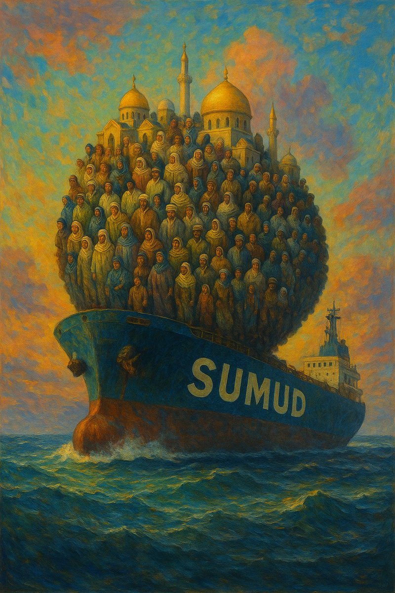 ↪️Gel, sen de ses ver; Sumud filosunun yalnız olmadığını bütün dünyaya gösterelim. #SumuduSavun tagına güçlü destek verelim.