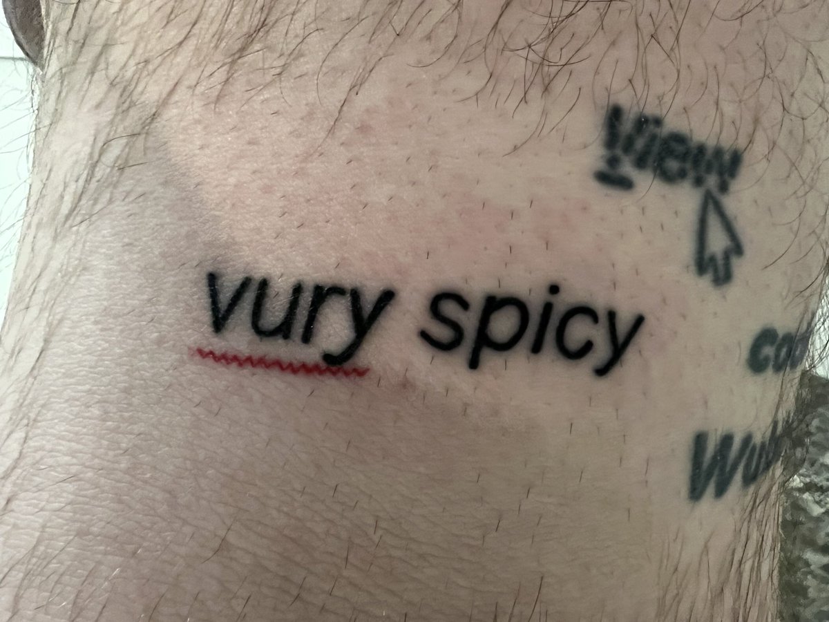 Does the spell check line mean it’s infected