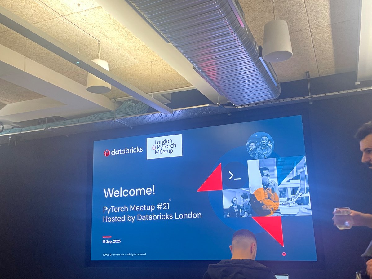 Attended PyTorch’s London meetup yesterday. I am really amazed by the speed at which people are shipping things 👏👏