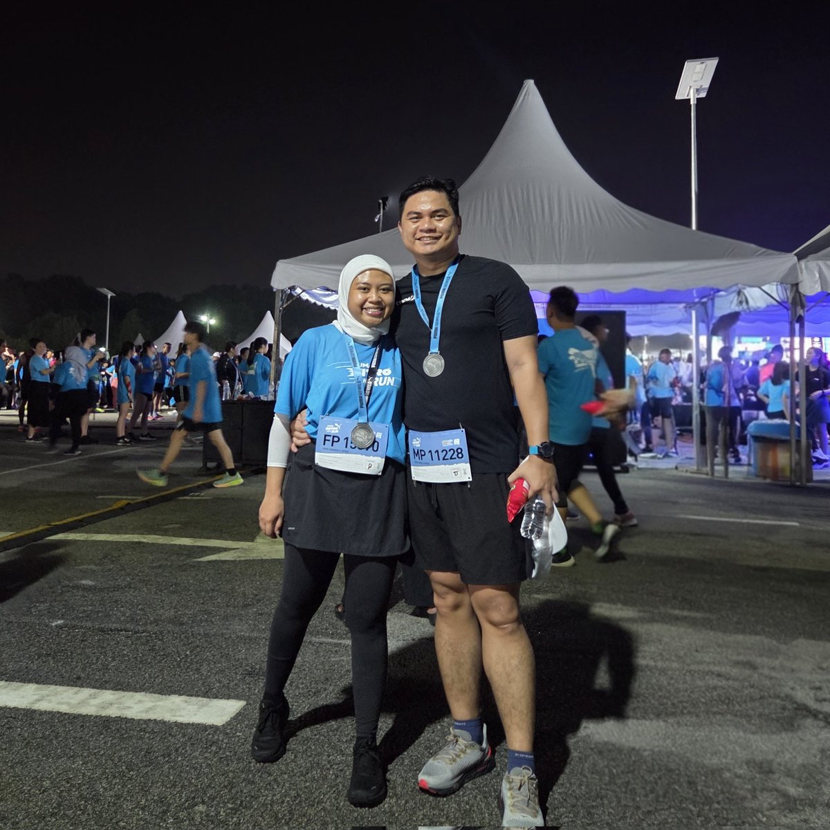 mrymnuri's tweet photo. Went for a 10km run date tonight 🩵 https://t.co/jTzzuqnj2a