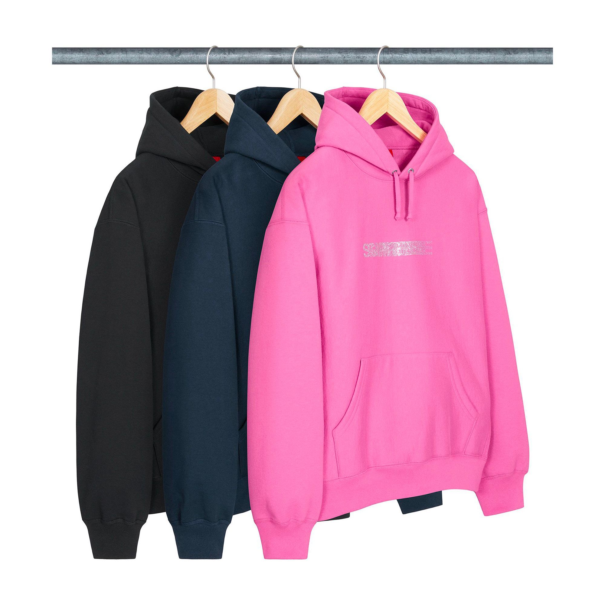 Supreme x Swarovski Motion Logo 