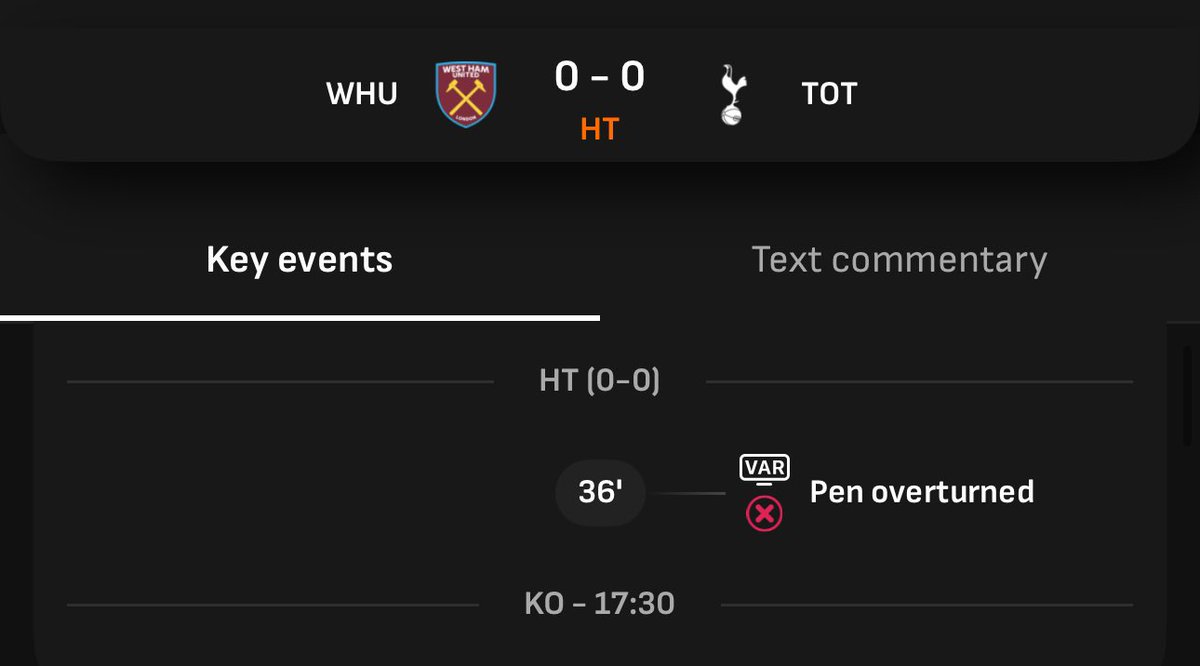 WEFOOTBALL777's tweet photo. 2025-26 PREMIER LEAGUE MATCHWEEK 4
Sat 13 Sep 17:30 UKT - West Ham vs Spurs half-time results 
#wefootball777 #football #premierleague #MatchWeek4 #westhamunited #spurs https://t.co/eKnCLRXesQ