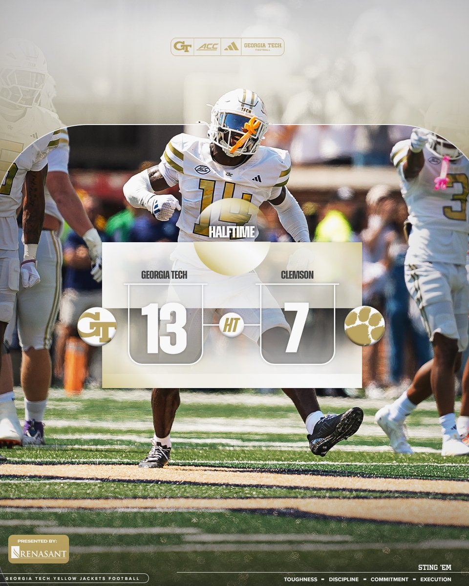 At the halfway mark in the A

#StingEm 🐝