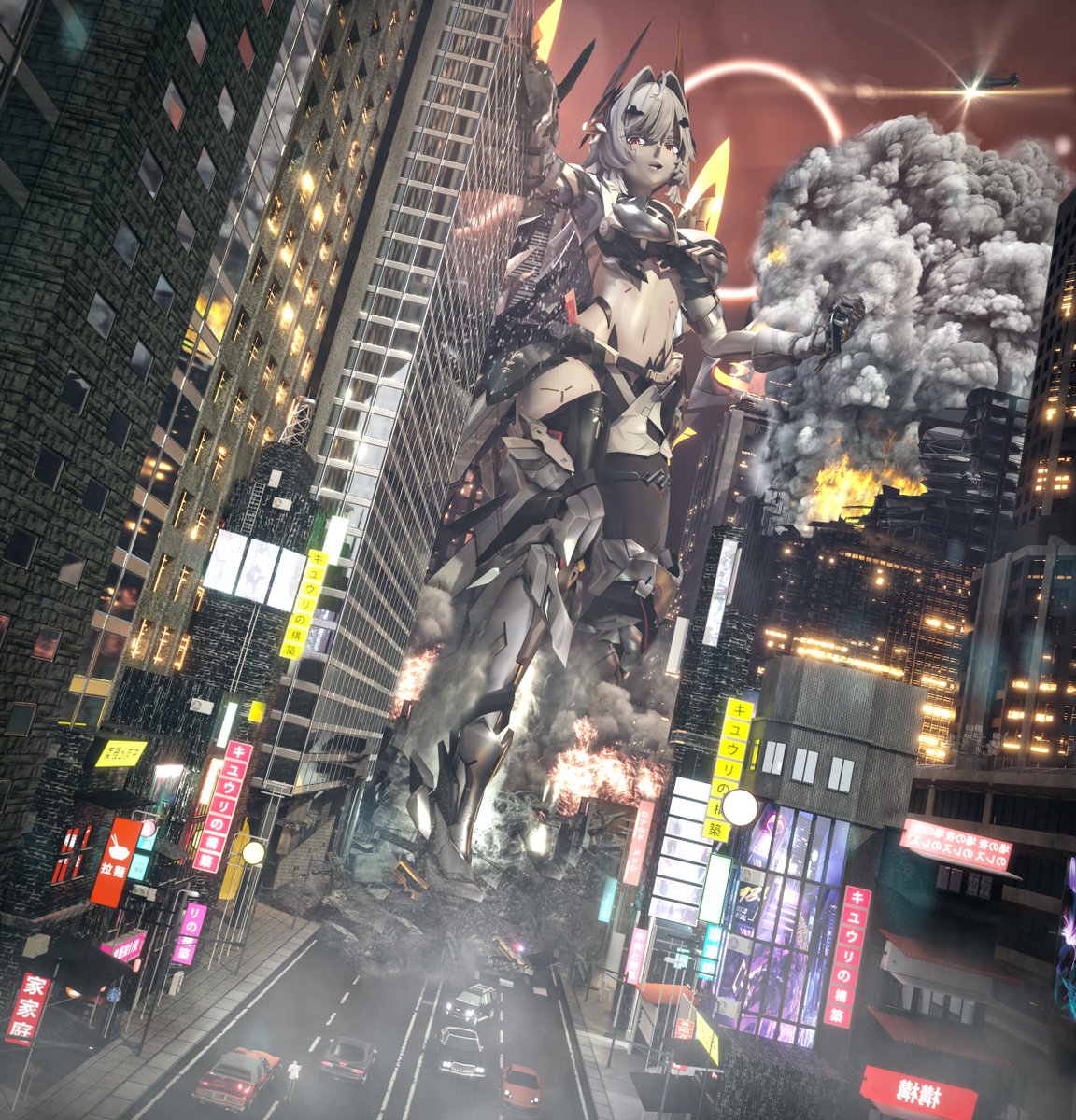 Codex_Invicta's tweet image. Wanted to try making something with Helia.