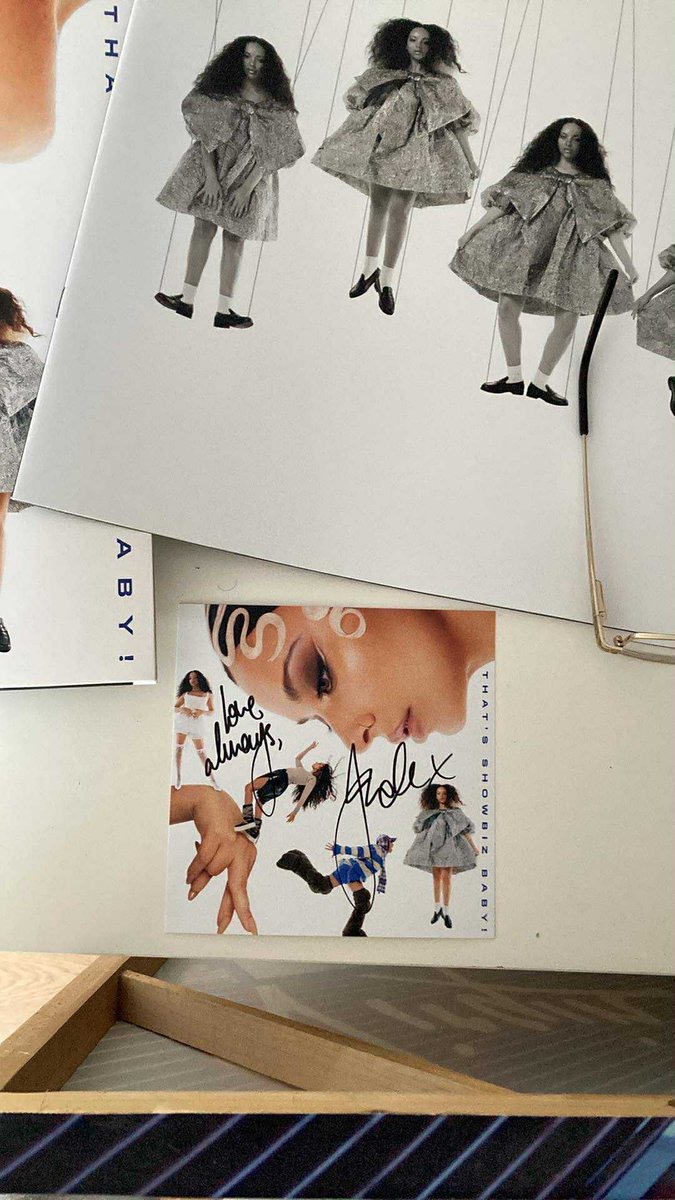 ssinclair44's tweet photo. Got my signed one queen @jadethirlwall #ThatsShowbizBaby https://t.co/YfjTzKoXqW
