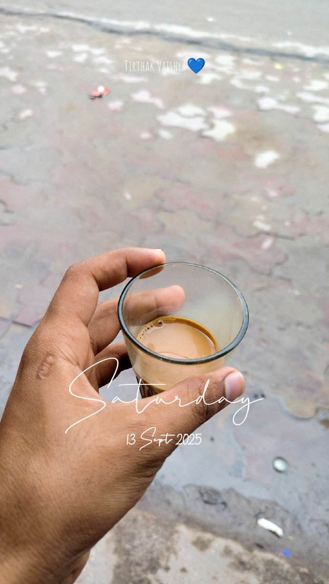 Tirthak49's tweet photo. Sukoon ☕ 
Blessings 🙏 
Sunset 🌇 https://t.co/hrv2O4wxmK