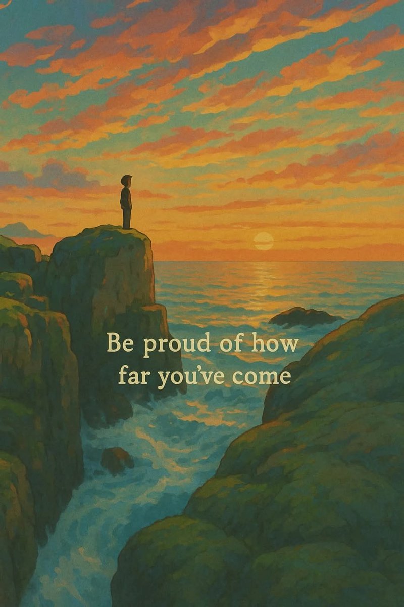 FreakyTheory's tweet photo. Be proud of how far you've come. https://t.co/un1BpSOiy0