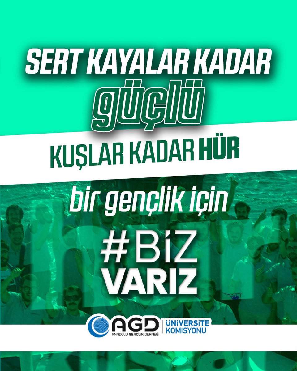 Sert kayalar kadar güçlü, kuşlar kadar hür bir gençlik için Alanya’da kampüslerde #BizVarız