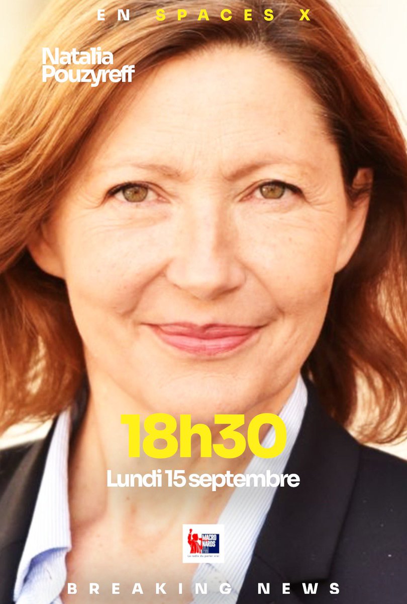 📣🇫🇷MacronardsFM🇮🇱 📻📣📻🏳🌈🇻🇪 (@macronardsfm) on Twitter photo #SaveTheDate 👇
🫡LUNDI 15 SEPTEMBRE DE 18H30 a 19H30 qui répondra à vos questions avec <a href="/Lycrem3/">Lycrem 3.0 ☨ 🇫🇷🇪🇺 ☨</a> 🫡
Au moment où la Russie fait une incursion en Pologne, où l’Ukraine a plus jamais besoin de l’Europe, où Trump s’impatiente avec Poutine, quel rôle pour la France ? #MacronardsFM #SaveTheDate 👇
🫡LUNDI 15 SEPTEMBRE DE 18H30 a 19H30 qui répondra à vos questions avec <a href="/Lycrem3/">Lycrem 3.0 ☨ 🇫🇷🇪🇺 ☨</a> 🫡
Au moment où la Russie fait une incursion en Pologne, où l’Ukraine a plus jamais besoin de l’Europe, où Trump s’impatiente avec Poutine, quel rôle pour la France ? #MacronardsFM