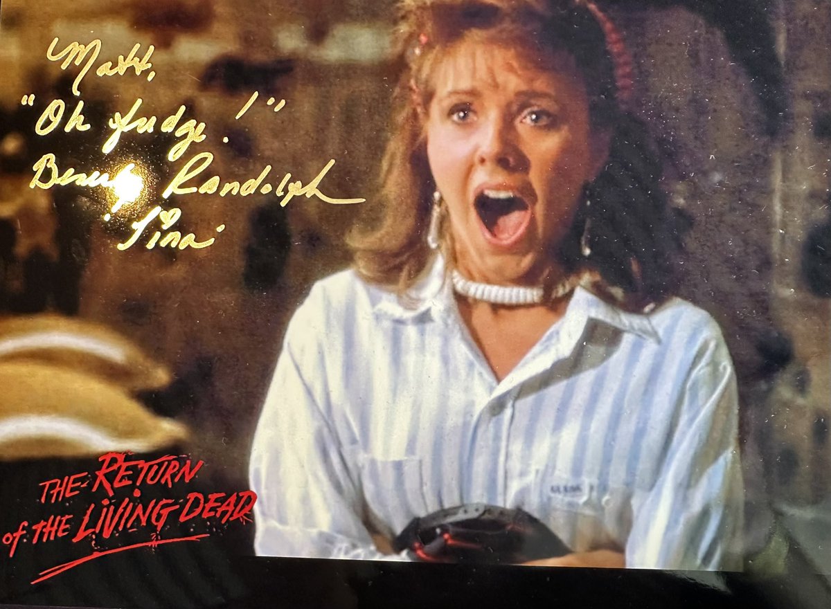 ROTLD is one of my favorite films of all time — it was a blast getting to meet Beverly Randolph (“Tina”) after all these years. Total sweetheart