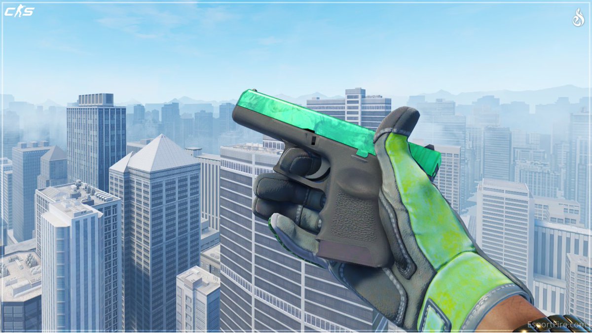 luc1anCS's tweet image. The Glock 18 Gamma Doppler and Emerald are in my opinion very underrated and I think we should get other Doppler Finishes on other 
Weapons… changed my mind.

#cs2 #skins #counterstrike2