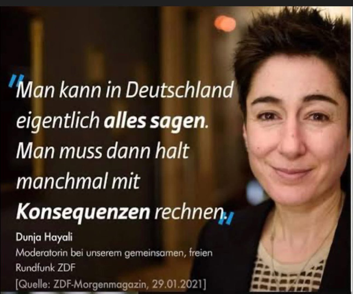 Konsequenzen für <a href="/dunjahayali/">Dunja Hayali</a> sind überfällig, <a href="/ZDF/">ZDF</a>!