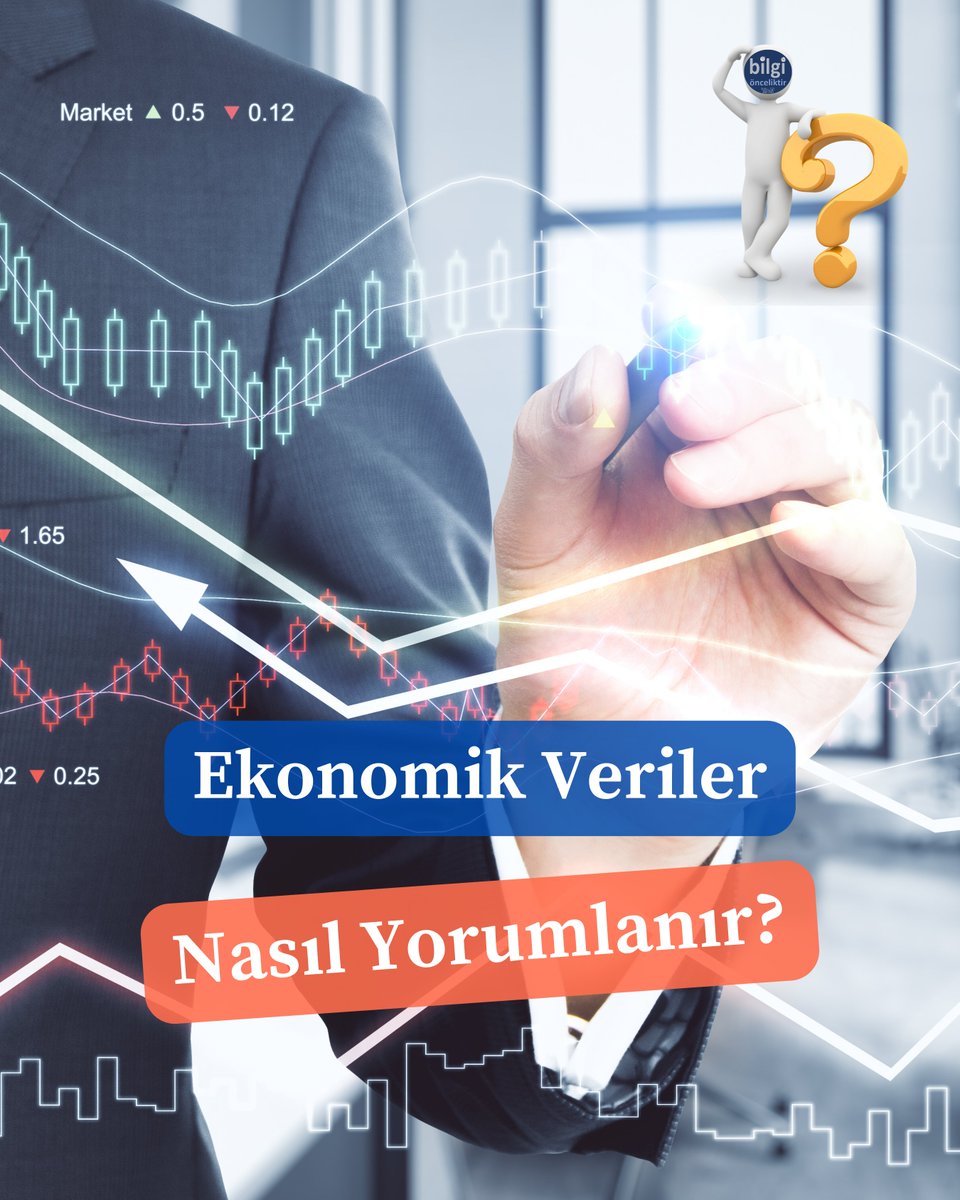 Ekonomik veriler açıklandığında onları tek başına değil, bağlam içinde yorumlamak gerekir. 

1⃣ Verinin Türünü Anlamak 🔍

Her veri farklı bir şeyi ölçer:

Enflasyon (TÜFE, ÜFE): Fiyat artış hızını gösterir →      Alım gücü ve faiz politikası için kritik.

Büyüme (GSYH):