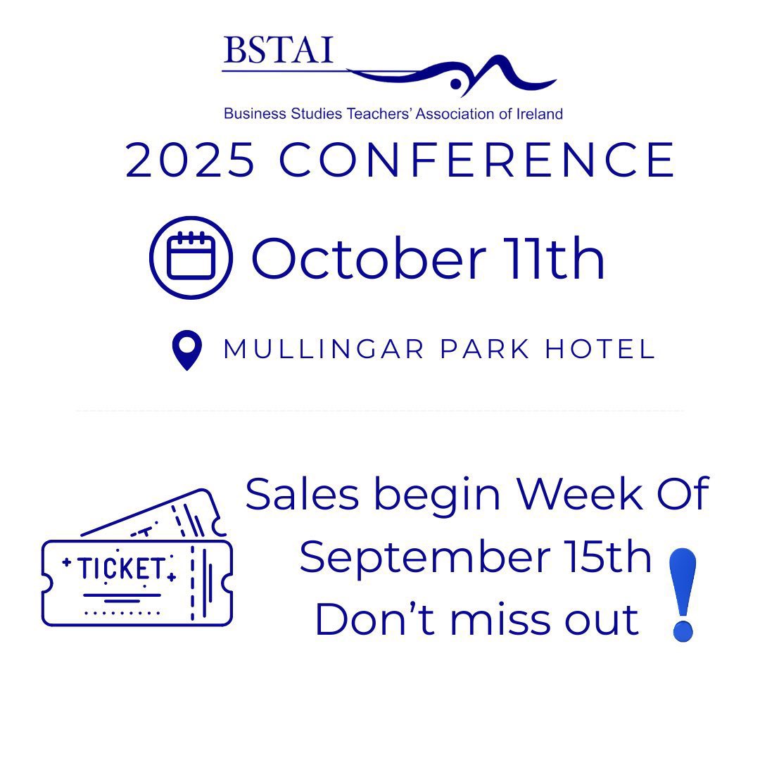 The National Executive of the BSTAI have had a busy day today finalising the details of our Annual Conference on October 11th 2025 🗓️

Tickets will go on sale on Wednesday 17th September at 4pm 🎟️

Keep an eye on our website and social media for further details 💻