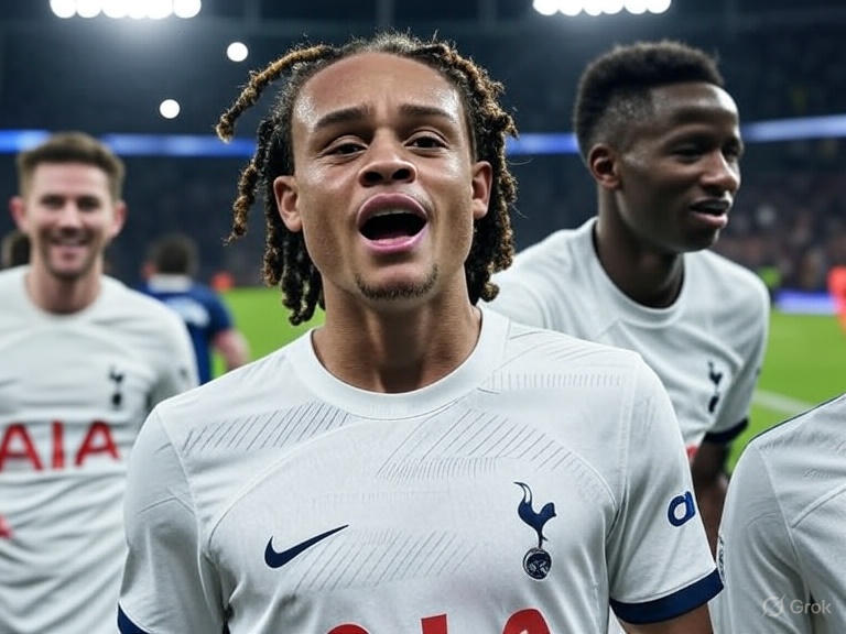 NancyXcap's tweet image. #SpursUpdate Xavi Simons registers first Premier League assist for Tottenham after £51.8m move, linking up with Pape Matar Sarr in a promising new partnership.