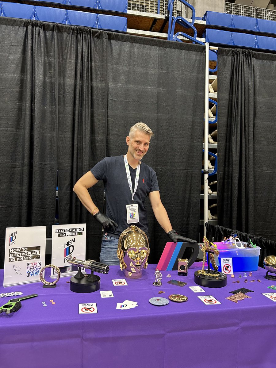 I‘m exited to be at <a href="/3DPrintopia/">3DPrintopia™️- Formerly ERRF</a> in two weeks. Make sure to drop by and say hello! I can assist you with #electroplating #3dprinting and getting drunk at the local bars.