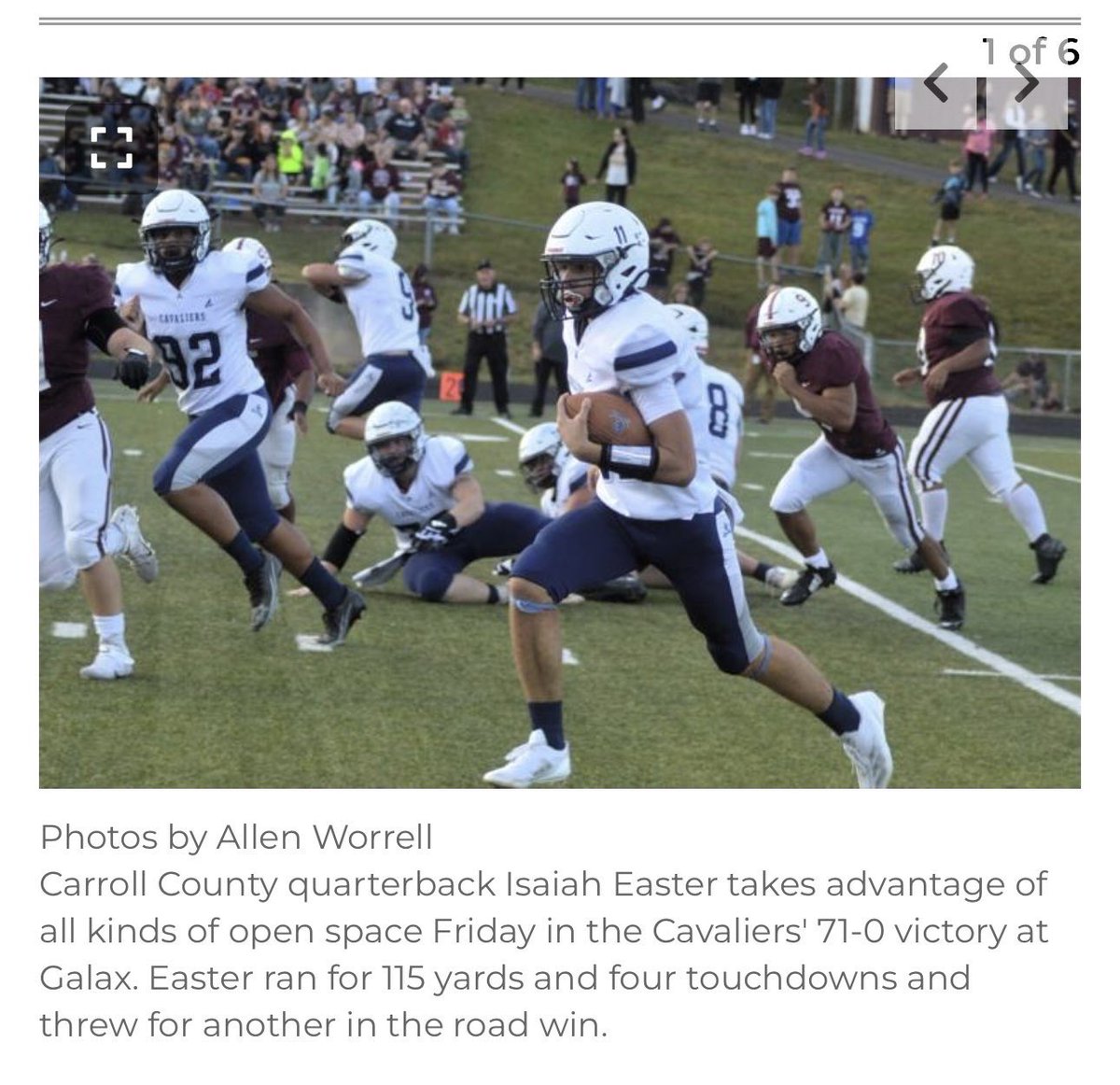 Isaiah Easter tweet media