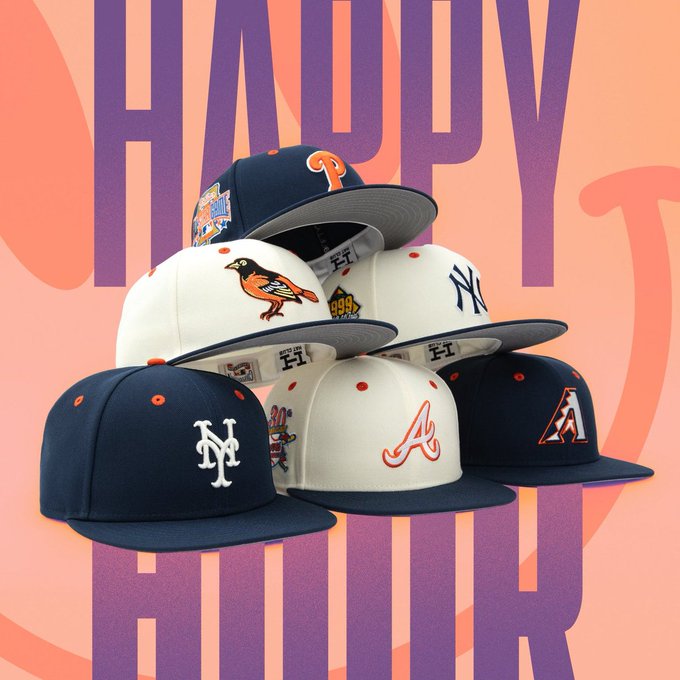 🚨NOW AVAILABLE🚨

📸New Era Happy Hour Pack
🧢Hat Club Exclusive

🔗sovrn.co/66kcv1i