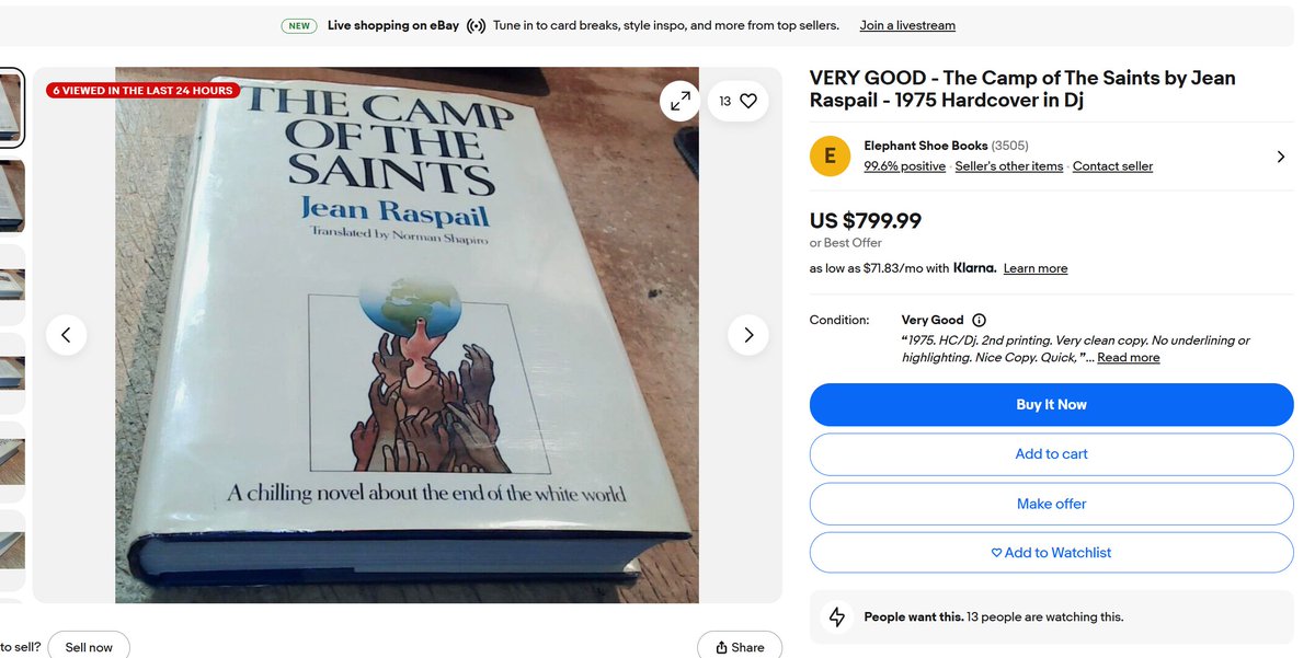 I hope the six people considering buying this know our edition is available for only $24.95 ⬇️⬇️