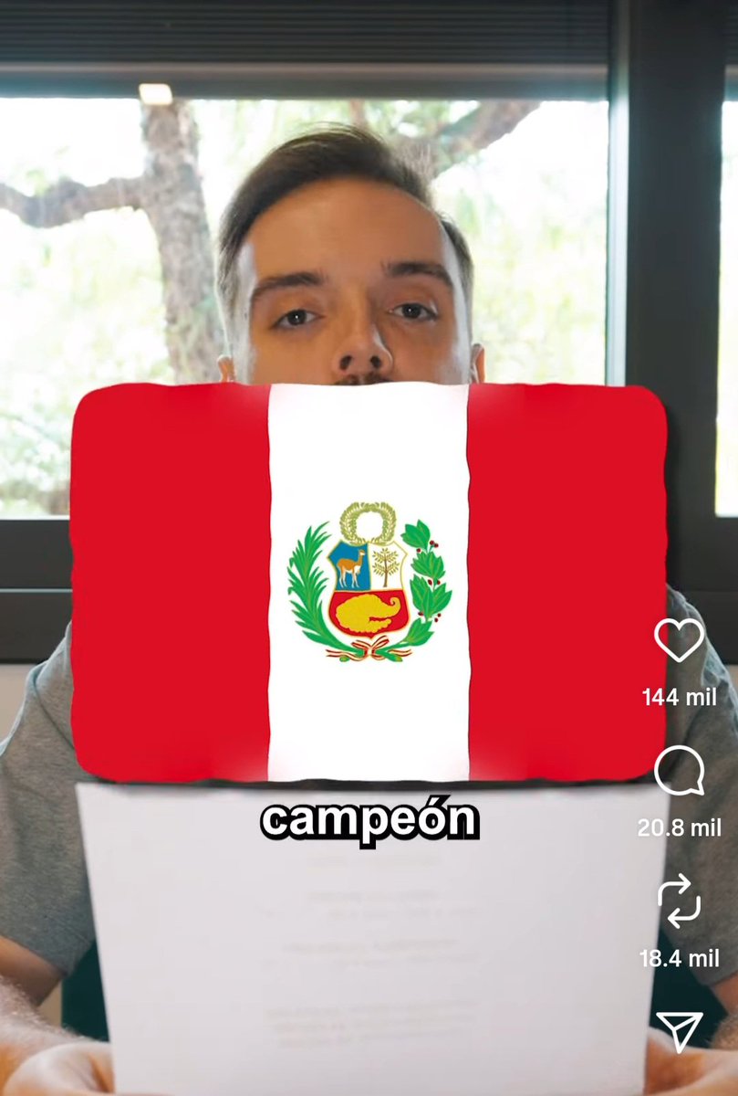 trends_peru's tweet photo. Tendencia: "Pan con Chicharrón" y "Mundial de Desayunos". Porque Perú es el campeón del #Mundialdedesayunos creado por "Ibai Llanos" @IbaiLlanos. El #panconchicharrón 🇵🇪 se impuso a la arepa reina pepiada de Venezuela 🇻🇪. En votación ajustada de 80000 votos de diferencia. https://t.co/MsKNBP5CXR
