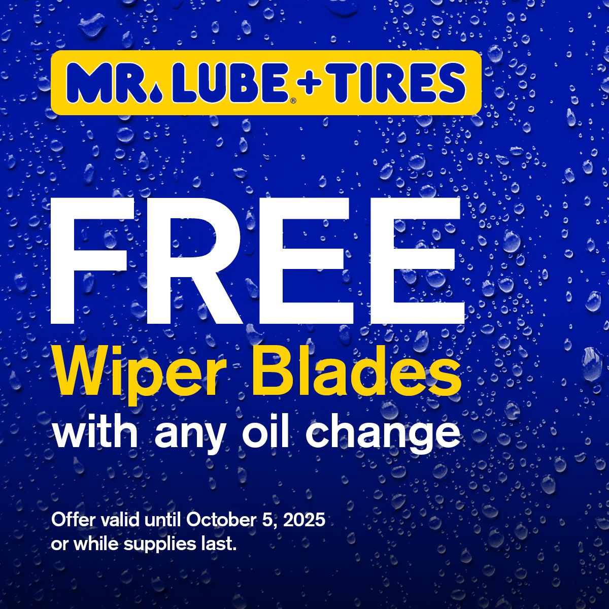 Mr. Lube tweet media