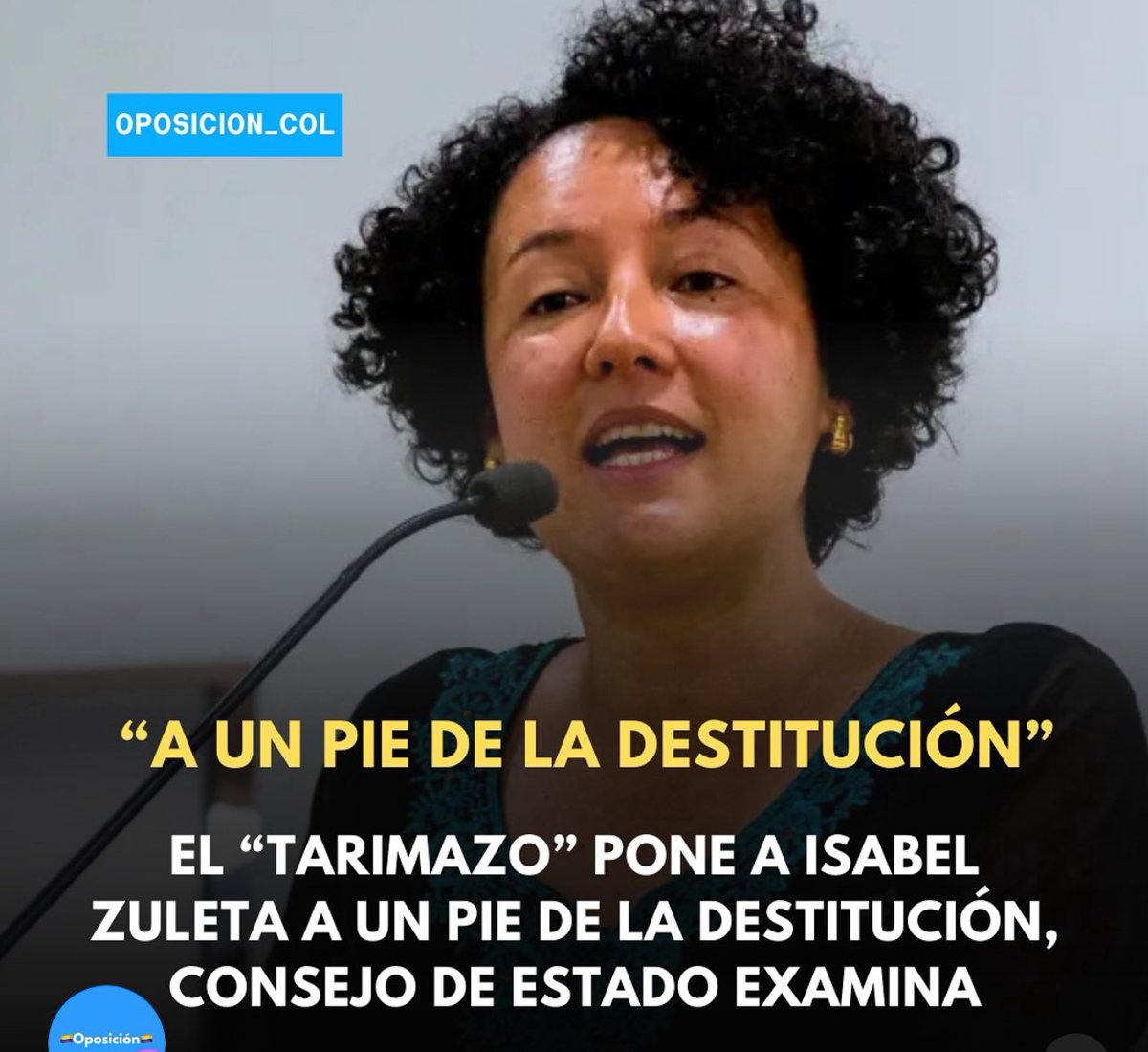 🔴A un paso de la destitución de Isabel Zuleta…

Quién más considera que ya debería  estar fuera del cargo? 🙋🏻‍♀️👇