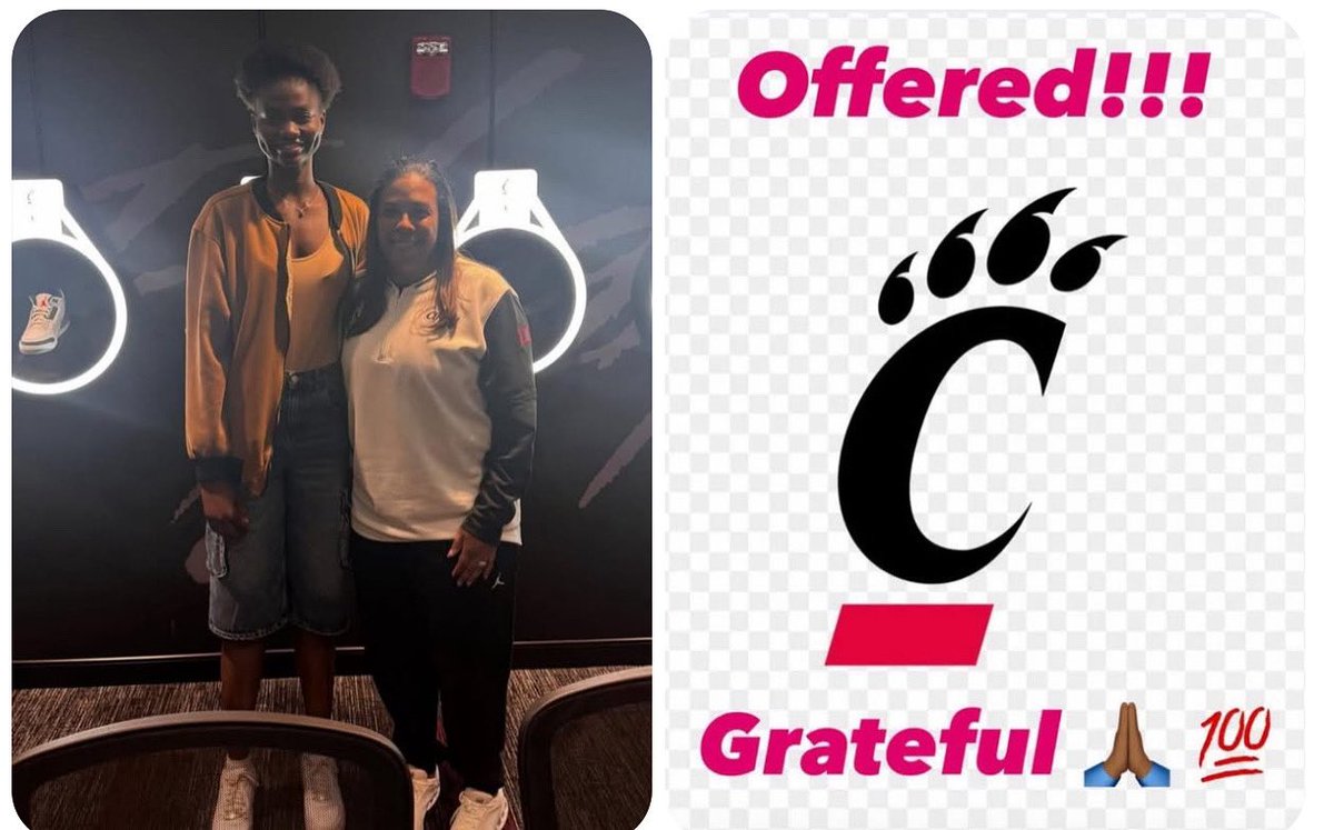 Congrats to Zou Garba and your first D1 offer from the UC!