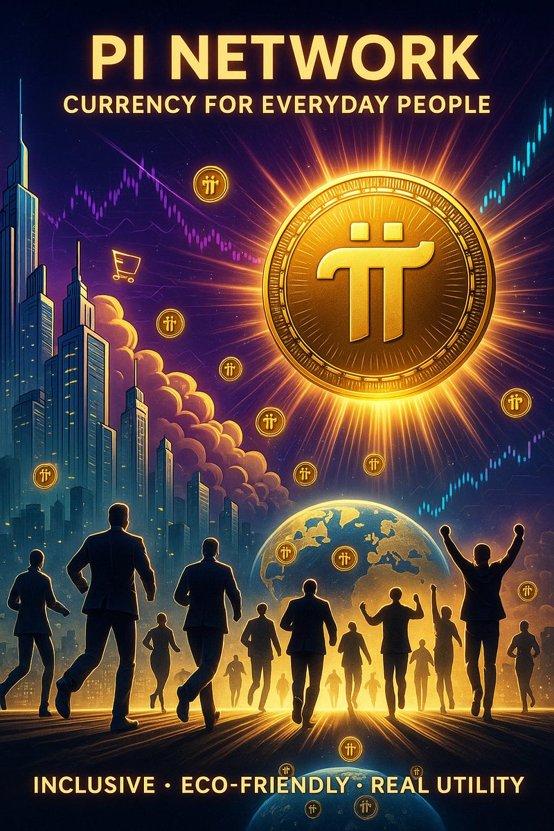 🚀✨ Pi Network: Currency for Everyday People! ✨🚀

🌍 Inclusive • 🌱 Eco-Friendly • ⚡ Real Utility

💱 A future where money works for YOU, not against you!
🔥 Join the global movement today!

#PiNetwork #Crypto #Web3 #Blockchain #FutureMoney 💜💛