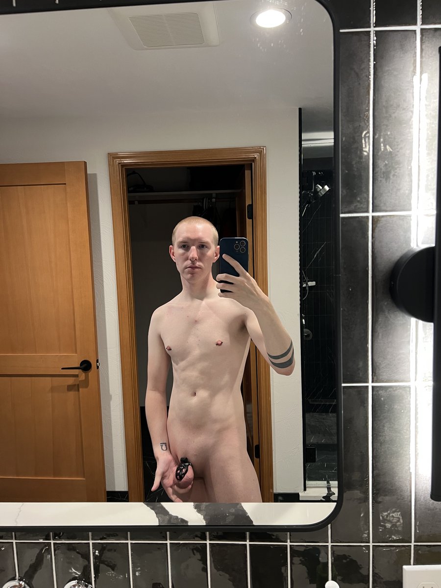 Cage check #chastity #gimp #gimpnothing