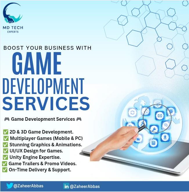 ZaheerA84776863's tweet image. Bring your ideas into life 
#mdtechexperts #gamedevelopement #freelance #online