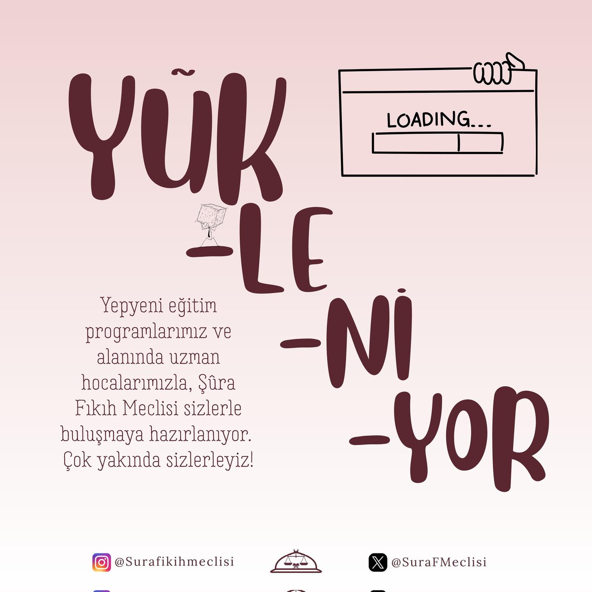 📢 Duyduk, duymadık demeyin!
Şûra Fıkıh Meclisi çok yakında sizlerle ✨