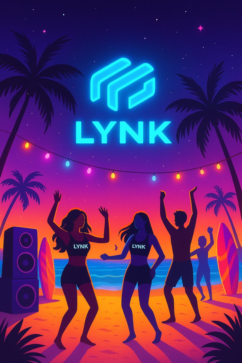 $LYNK Beach Party🕺

A community built on trust.
We grow, celebrate, and win together, relentless &amp; unstoppable

The LYNK App makes subscriptions auditable, rewards traceable, and governance real 💚🌴🚀 
$LYNK UP 
<a href="/thelynkapp/">LYNK App</a>
@HOLDLYNK BfxhMerBkBhRUGn4tX5YrBRqLqN8VjvUXHhU7K9Fpump