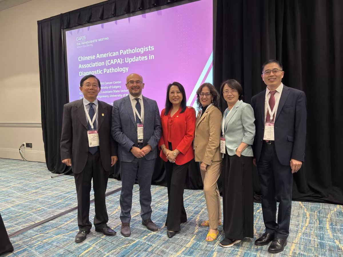 🌟Happening NOW at #CAP25! The CAPA–CAP Companion Session is LIVE. Catch diagnostic pearls &amp; updates in pathology from Drs Marilyn Bui, Kiril Trpkov, Qihui (Jim) Zhai, and Elizabeth Montgomery. Moderators: Drs Larry Wang &amp; Xiaoying Liu. Join us. #PathTwitter