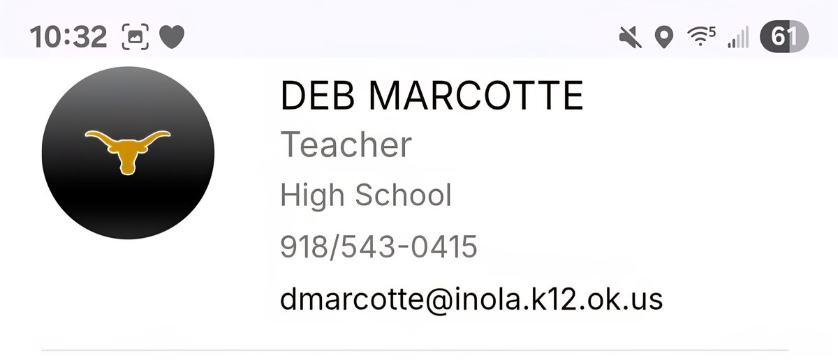 oufanatic21_ks's tweet image. Can we get some help with this one?  Debra Marcotte is a teacher at Inola High School in Inola, OK.  She needs to be fired!  She was just hired back this year.  She is vile and evil and has no business being around kids.