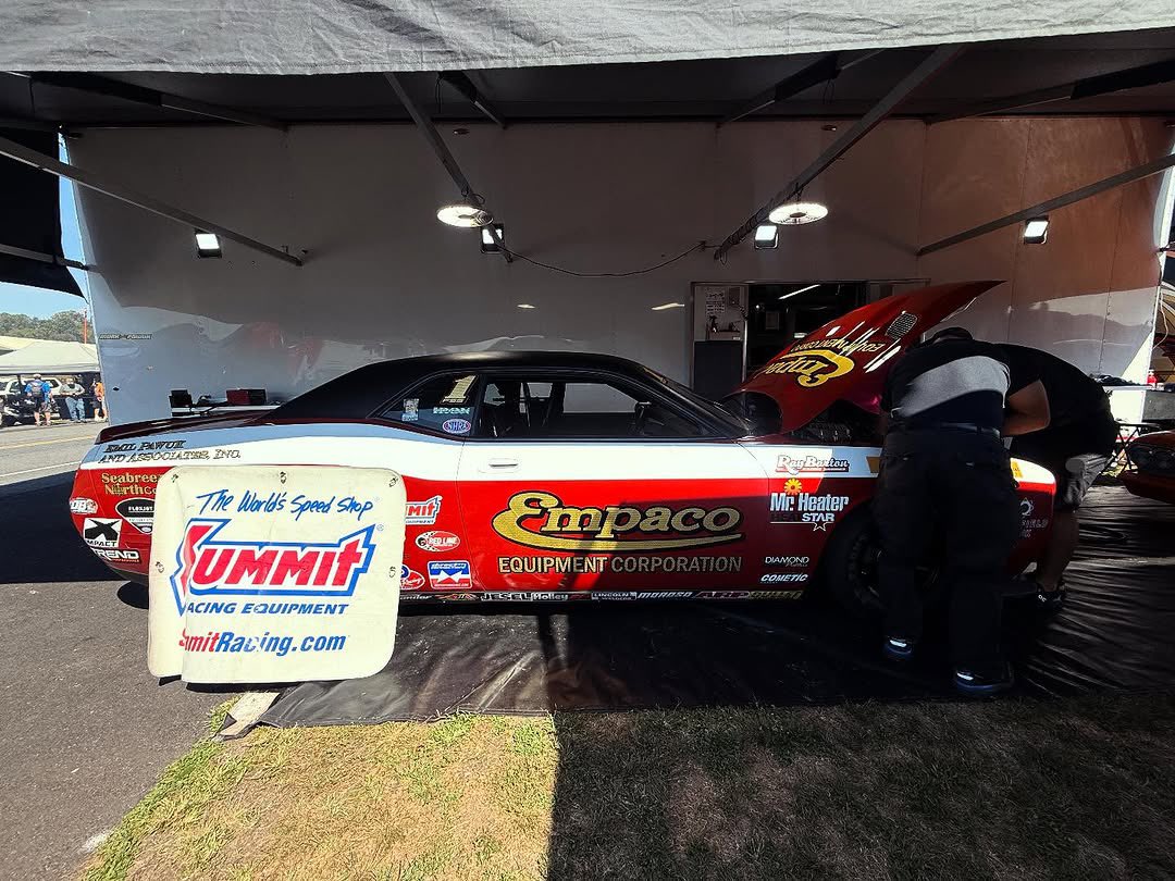 We hurt our motor during Q1 yesterday, and could not make the call for Q2. Thanks to everyone for their help getting our engine swapped, and especially Ray Barton Racing Engines for all their hard work! 

bumped our way back into the show during Q3 &amp; will start from 7th! 🤠