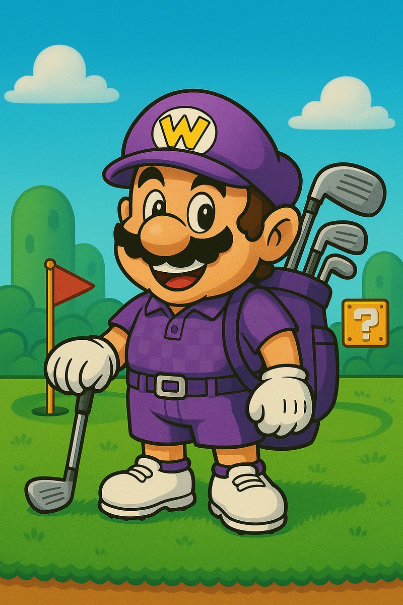 waluweezy's tweet photo. Got the purple fit, got the white kicks, and got the best swing in the Mushroom Kingdom (I wish)

It’s golf day, baby! ⛳💜 

#WeezyNation #WeezyOnTheGreen https://t.co/YQGoTkW87J