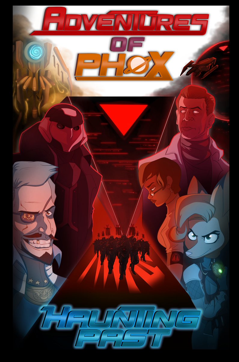 Some cover art I did for my web comic!