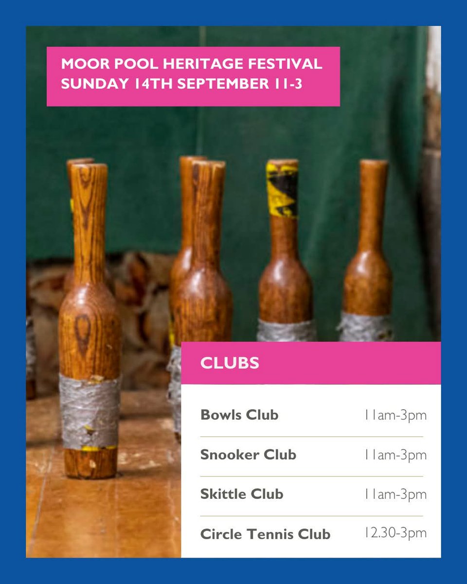 MoorpoolSC's tweet image. TOMORROW Moor Pool at our annual Heritage Festival! Don’t worry if the sun isn’t shining - the majority of the festival is indoors! 
 celebration of heritage, history, and community spirit. Free and open 11 to  3.