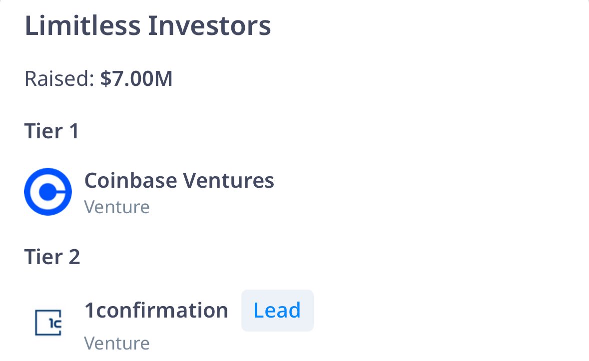 You don’t land 1confirmation, Coinbase Ventures, and Arthur Hayes unless you’re solving something real.

Limitless isn’t a degen toy, it’s a serious bet on the future of financialized opinions.

<a href="/trylimitless/">Limitless</a> today 🫵🏽