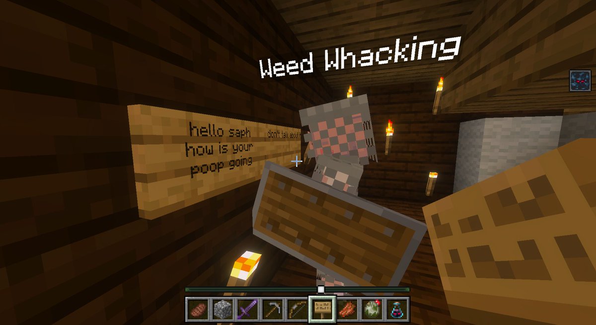 my daughter had to go to bathroom and wanted to keep playing so i let her.. lmfao