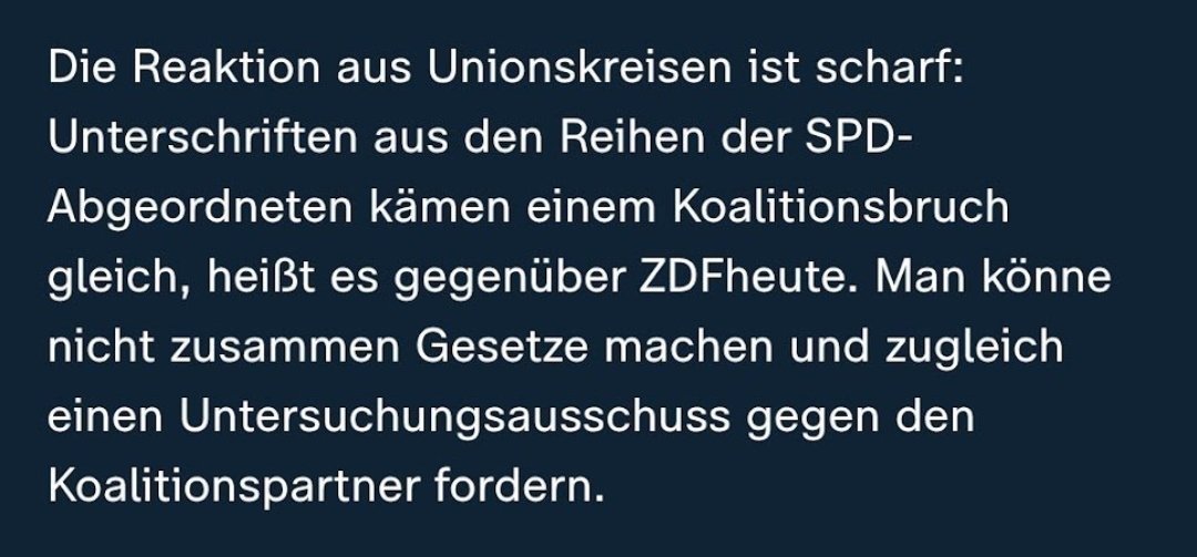 Mit Konsequenzen drohen und einschüchtern. Das sind keine demokratischen Mittel, um den #SpahnUntersuchungsausschuss zu unterbinden. Das ist Erpressung und totalitäres Gehabe. #NieMehrCDUCSU #SpahnVorGericht