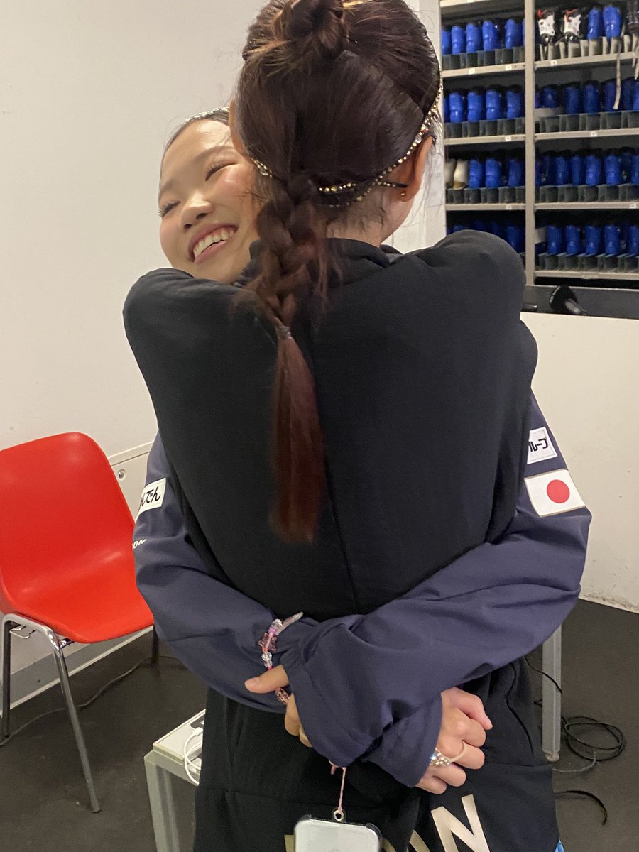 The moment you find out you and your teammate win 🥇 and 🥈 

👏🏻👏🏻👏🏻 Rion SUMIYOSHI 🇯🇵 and Ami NAKAI 🇯🇵