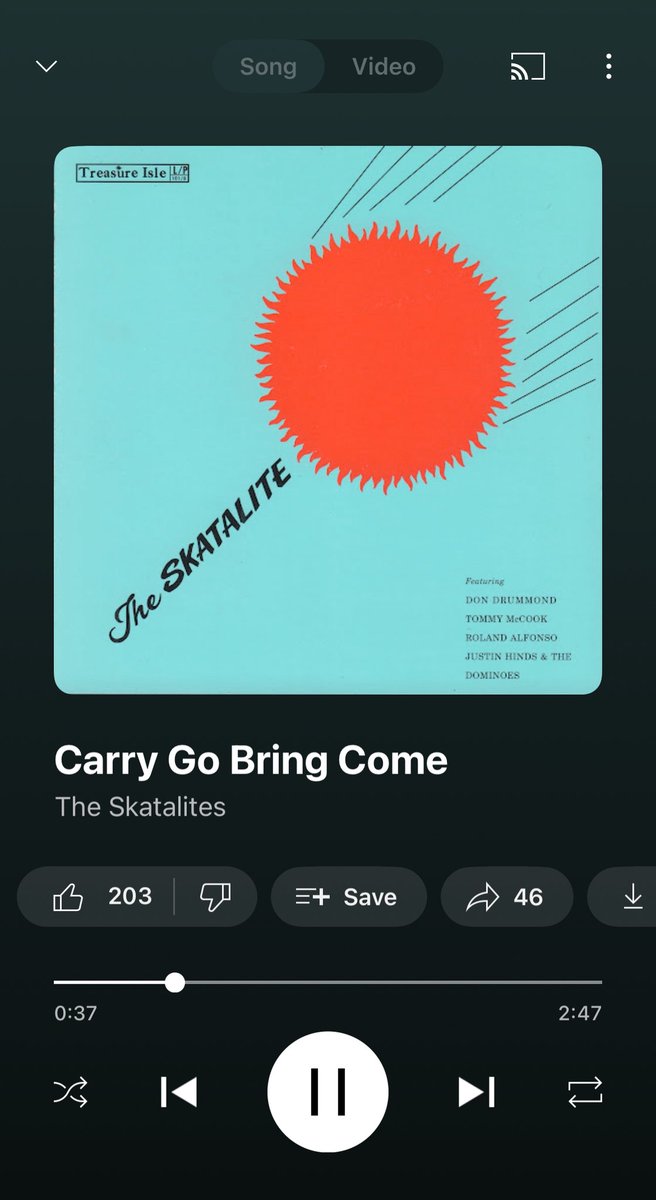 skamyblueberry's tweet photo. @trojanrecords #CarryGoBringCome #NowPlaying #TheSkatalites #Skatalites #Ska #SkaDay #nationalskaday https://t.co/CjjeiDeMrH